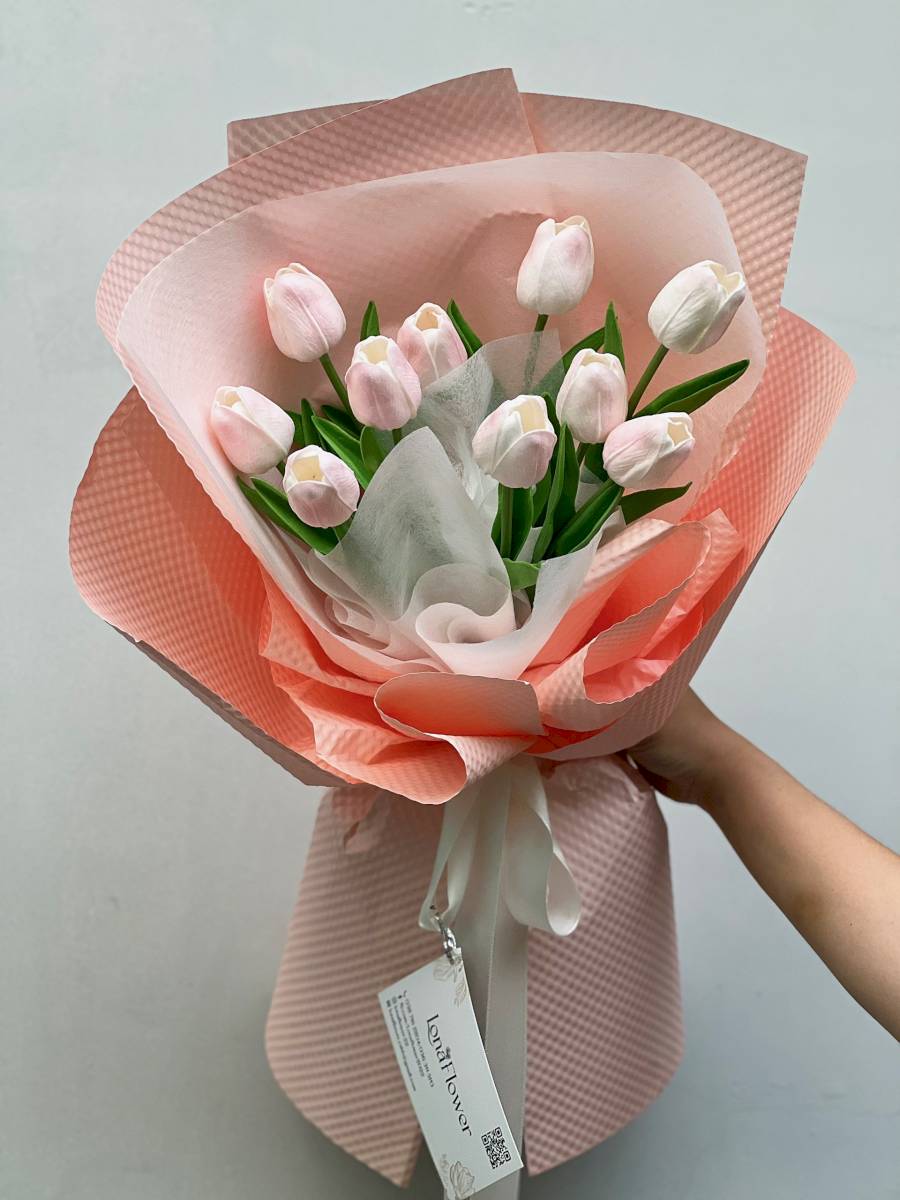 HL-367 Hoa tulip lụa